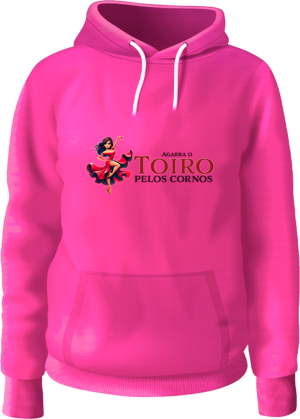 Sweat Mulher Agarra o Touro pelos cornos