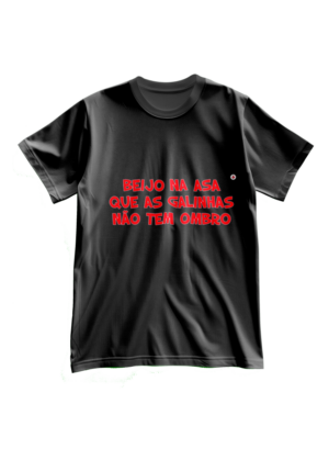 T-Shirt Homem Beijo na asa