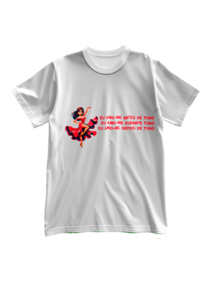 T-Shirt Mulher Eu amo-me